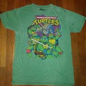Ninja Turtle Sz Medium Nickelodeon T Shirt